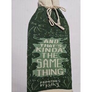 Wine/Alcohol Bottle Sock~"YOU CAN’T BUY HAPPINESS BUT YOU CAN BUY WINE"~Gift/Bag